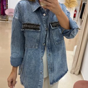 Sobrecamisa Vaquera Overside