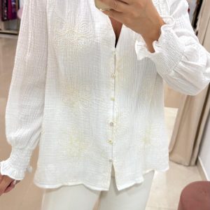 Camisa Bambula Bordada