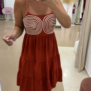 Vestido Corto Mariana Teja