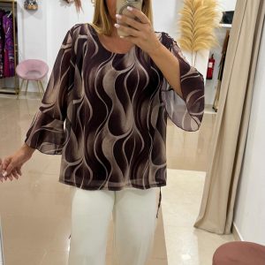 Blusa Lidia Berenjena