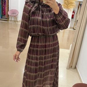 Conjunto De Falda Berenjena