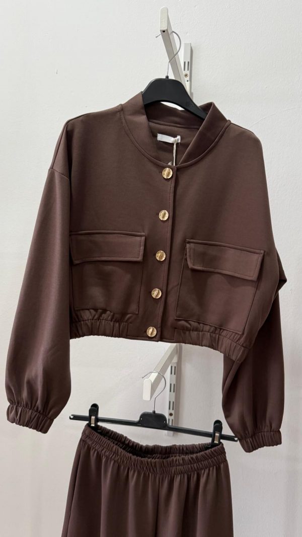 Bomber Marrón Sport