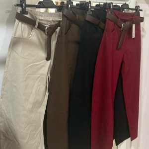 Pantalón Balloon 4 Colores ( Beige, Marrón, Negro y Burdeos)
