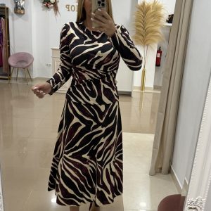 Falda licra print