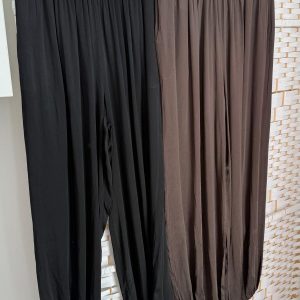 Pantalón Bombacho 2 Colores ( Marrón y Negro)