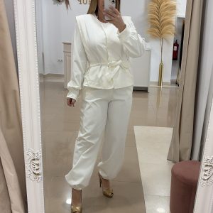 Traje Blanco Bombacho