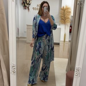 Traje Licra Fría Azul