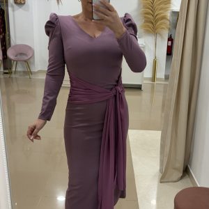 Vestido Gia Malva