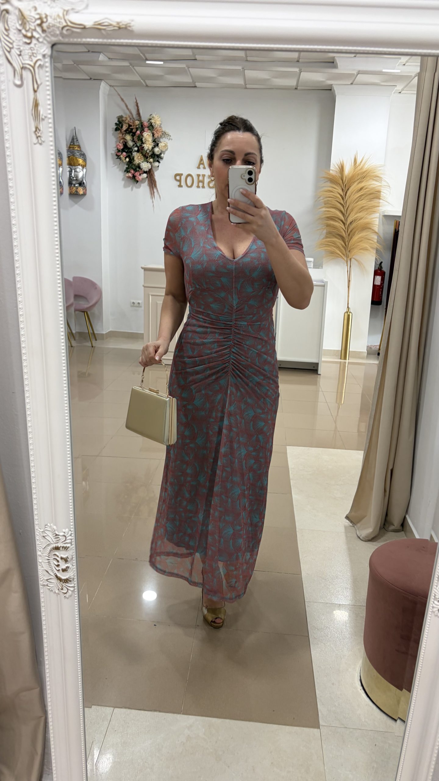 Vestido Andrea Coral